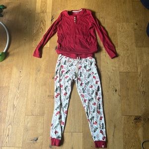 Burt’s Bees “Holiday Cookies” Women’s Small Christmas  Holiday Pajamas